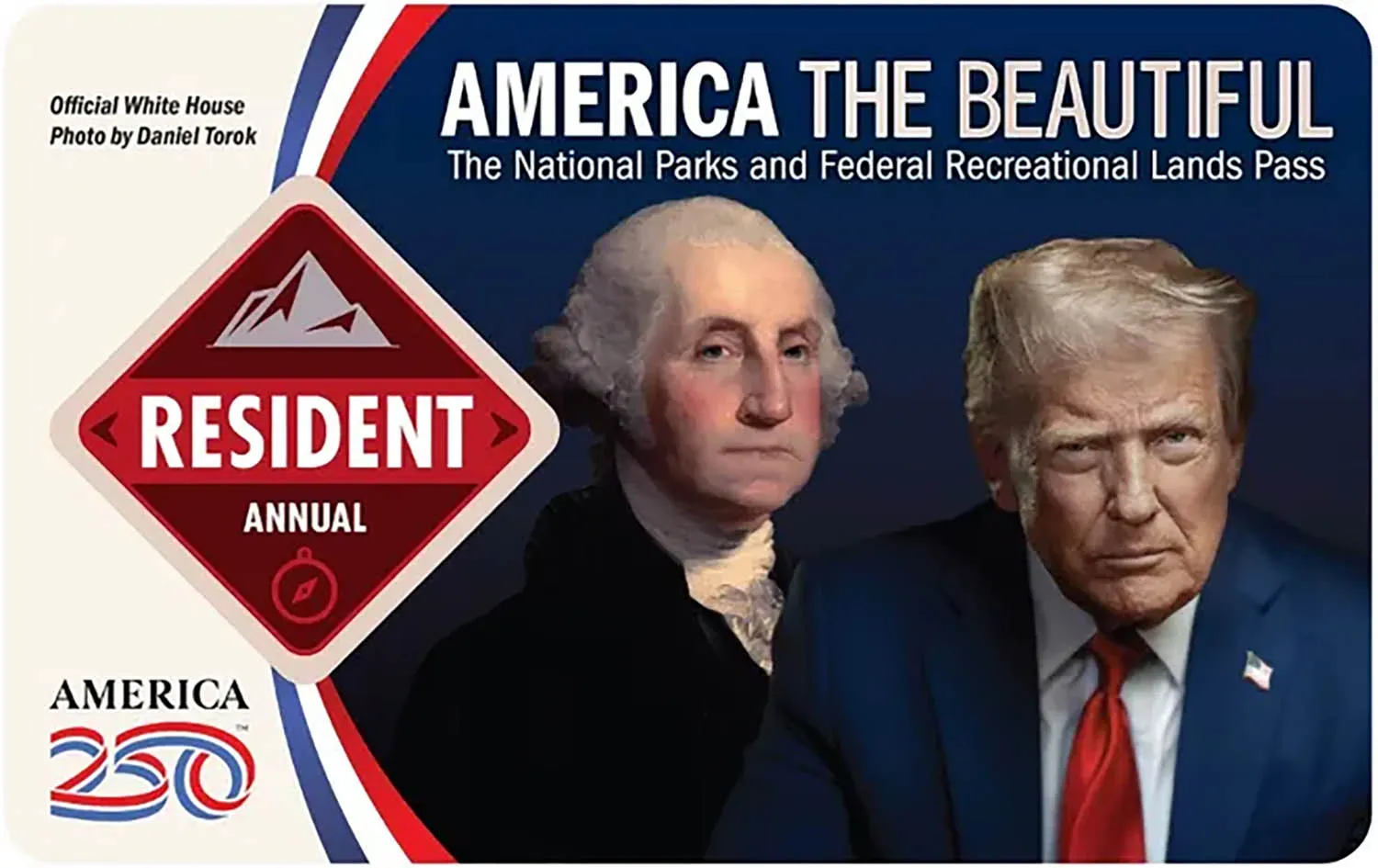 Critics say Trump’s national parks pass redesign misuses public symbolism